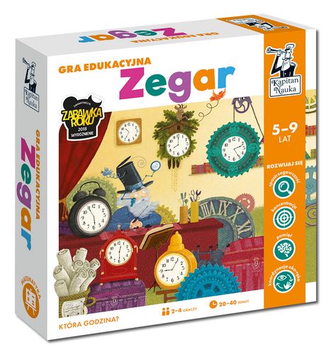 Zegar. Gra edukacyjna Wydanie II