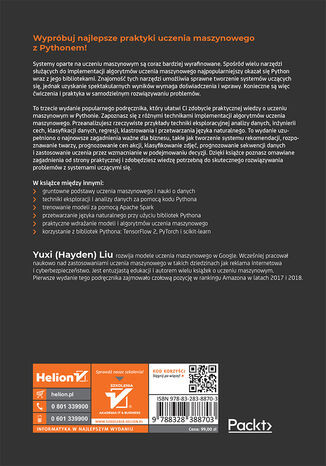Python. Uczenie maszynowe w przykładach. TensorFlow 2, PyTorch i scikit-learn. Wydanie III