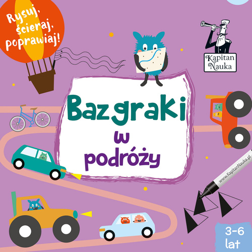 Bazgraki w podróży Kapitan Nauka