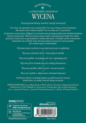 Wycena. Minipodręcznik dla inwestorów giełdowych