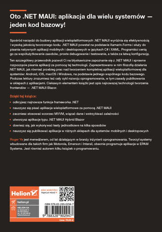 Projektowanie aplikacji w .NET MAUI. Jak budować doskonałe interfejsy użytkownika dla aplikacji wieloplatformowych