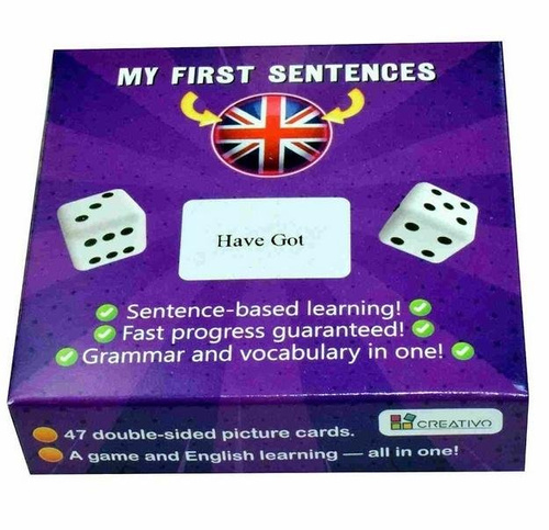 Moje pierwsze zdania po angielsku (HAVE GOT)