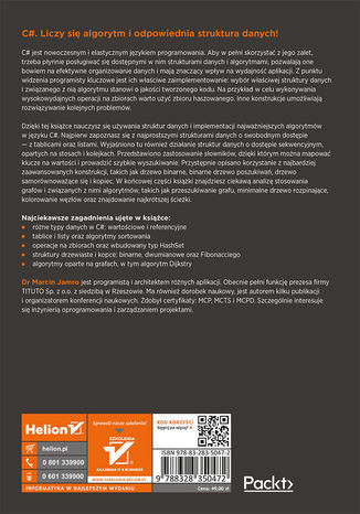 Struktury danych i algorytmy w języku C#. Projektowanie efektywnych aplikacji