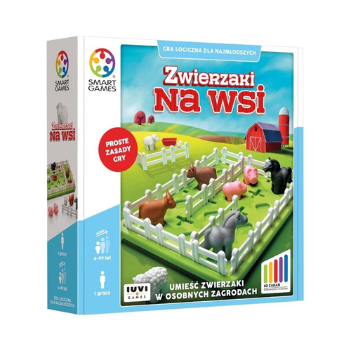Smart Games Zwierzaki Na Wsi (PL) IUVI Games
