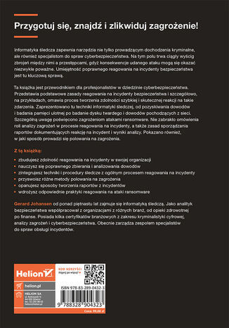 Informatyka śledcza. Narzędzia i techniki skutecznego reagowania na incydenty bezpieczeństwa. Wydanie III