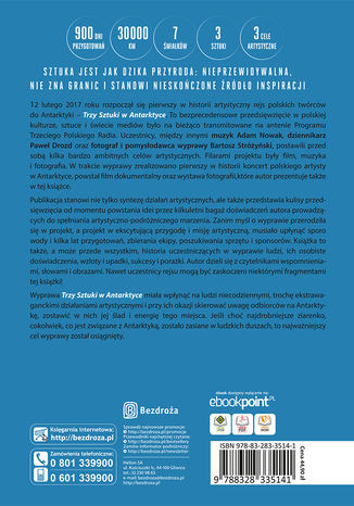 Trzy Sztuki w Antarktyce. Pierwsza artystyczna wyprawa polskich twórców do Antarktyki