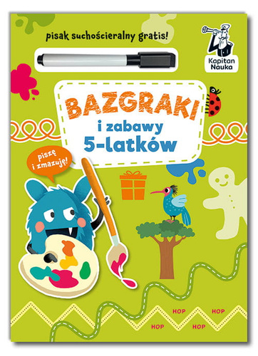 Bazgraki i zabawy 5-latków Kapitan Nauka