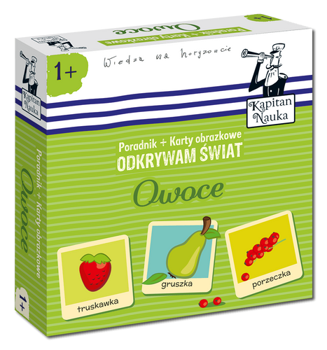 Odkrywam świat. Owoce. Poradnik + karty obrazkowe