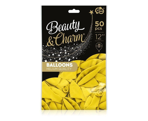 Balony Beauty&Charm pastelowe 30cm 50szt