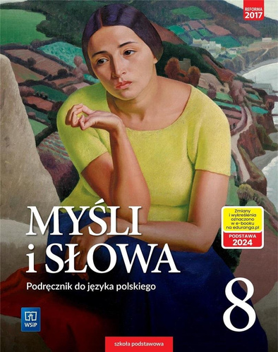 J.Polski SP 8 Myśli i słowa Podr. WSiP