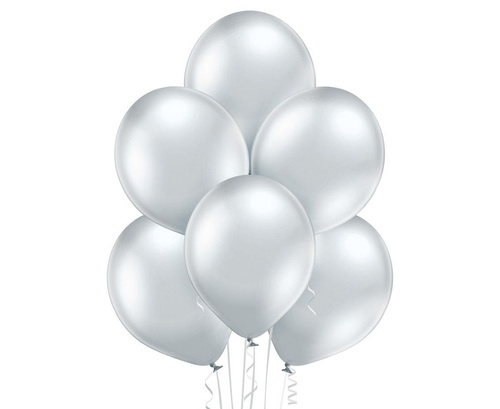 Balony B105 Glossy Silver 100szt