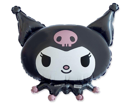 Balon foliowy Kuromi pakowany 61cm