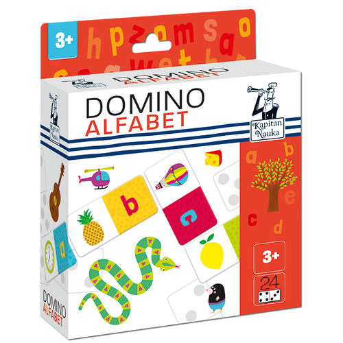 Domino obrazkowe - Alfabet