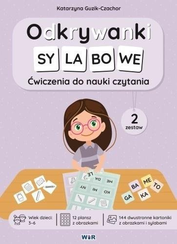 Odkrywanki sylabowe. Ćw. do nauki czytania 2