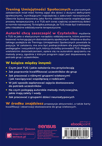 TUS skrojony na miarę. Jak planować i realizować Trening Umiejętności Społecznych dostosowany do potrzeb każdej grupy