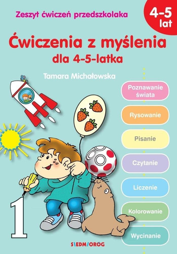 Ćwiczenia z myślenia dla 4-5 latka