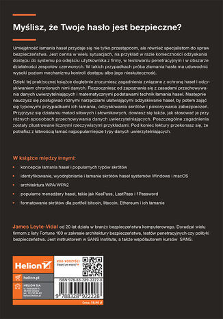 Etyczne łamanie haseł. John the Ripper, hashcat i inne zaawansowane techniki