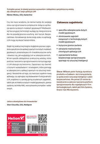 Bezpieczeństwo aplikacji LLM. Niezbędnik dla programistów, projektantów i red teamów