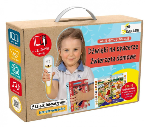 Mówiąca książka interaktywna Widzę, słyszę...