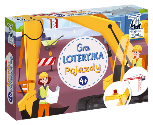 Gra Loteryjka. Pojazdy Kapitan Nauka