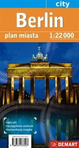 Berlin plan miasta 1:22000
