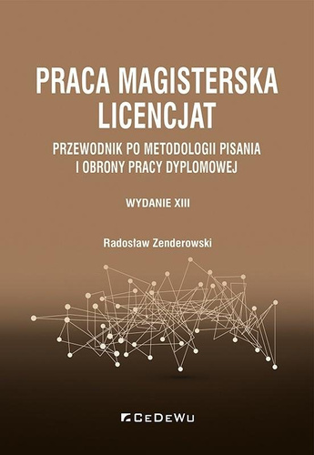 Praca magisterska. Licencjat w.13