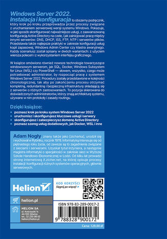 Windows Server 2022. Instalacja i konfiguracja