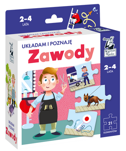 Układam i poznaję. Zawody. Puzzle 21 elementów