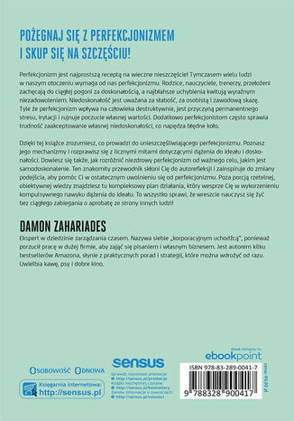 Radość z niedoskonałości. 18 prostych kroków do pokonania perfekcjonizmu