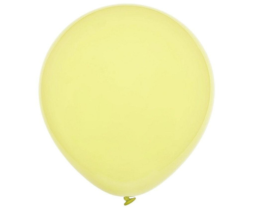 Balony Decomex pastel Yellowish 100szt