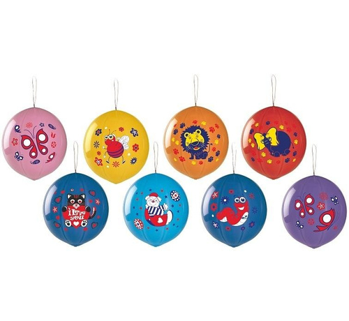 Balony piłka pastelowe MIX 25szt