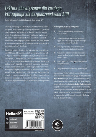 Black Hat GraphQL. Bezpieczeństwo API dla hakerów i pentesterów