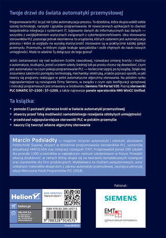 Automatyka przemysłowa dla początkujących. Poznaj sterowniki PLC oraz panele HMI i naucz się je programować