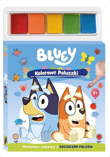 Bluey. Kolorowe paluszki