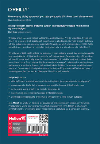 UX dla biznesu. Jak projektować wartościowe firmy cyfrowe