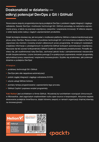 Pełnia możliwości DevOps, Git i GitHub. Zastosowanie podejścia opartego na automatyzacji, współpracy i innowacji
