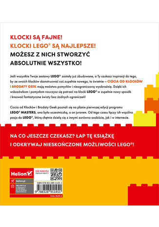 Ciocia od Klocków i Brodaty Geek. Cegiełka po cegiełce. Zbuduj świat z LEGO&amp;#174;