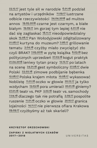 Zapiski z niełatwych czasów