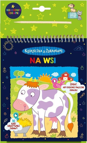 Książeczka z wydrapywanką - na wsi