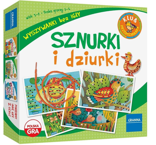 Klub przedszkolaka - Sznurki i dziurki GRANNA
