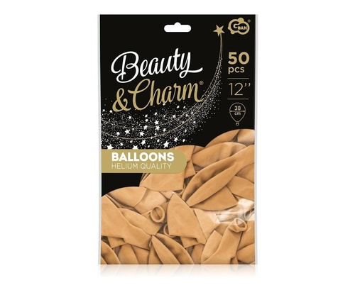 Balony Beauty&Charm pastelowe 30cm 50szt