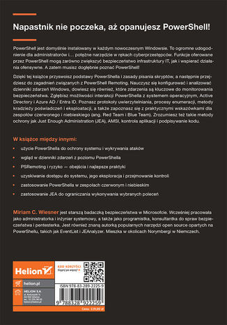 PowerShell w cyberbezpieczeństwie. Automatyzacja zadań, tworzenie skryptów, hakowanie i obrona. Red Team kontra Blue Team