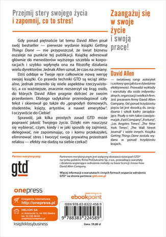 Getting Things Done, czyli sztuka bezstresowej efektywności. Wydanie II