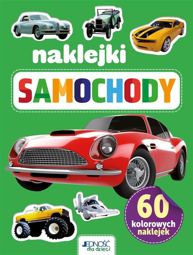 Samochody. 60 kolorowych naklejek