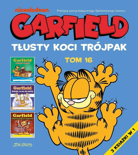 Garfield T.16 Tłusty koci trójpak