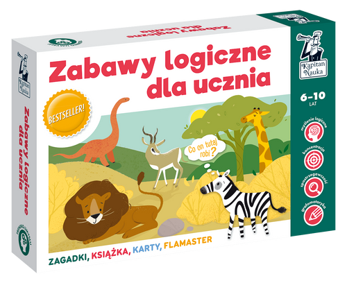 Zabawy logiczne dla ucznia, wydanie 3, Kapitan Nauka