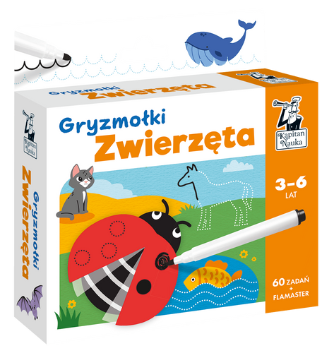 Zwierzęta. Gryzmołki. Kapitan Nauka