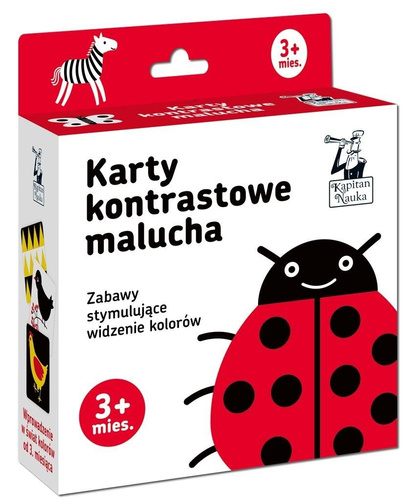 Kapitan Nauka. Karty kontrastowe malucha