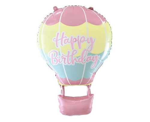 Balon foliowy Balon Happy Birthday 40x60cm