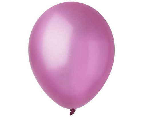 Balony Decomex metaliczny jasny róż 28cm 100szt